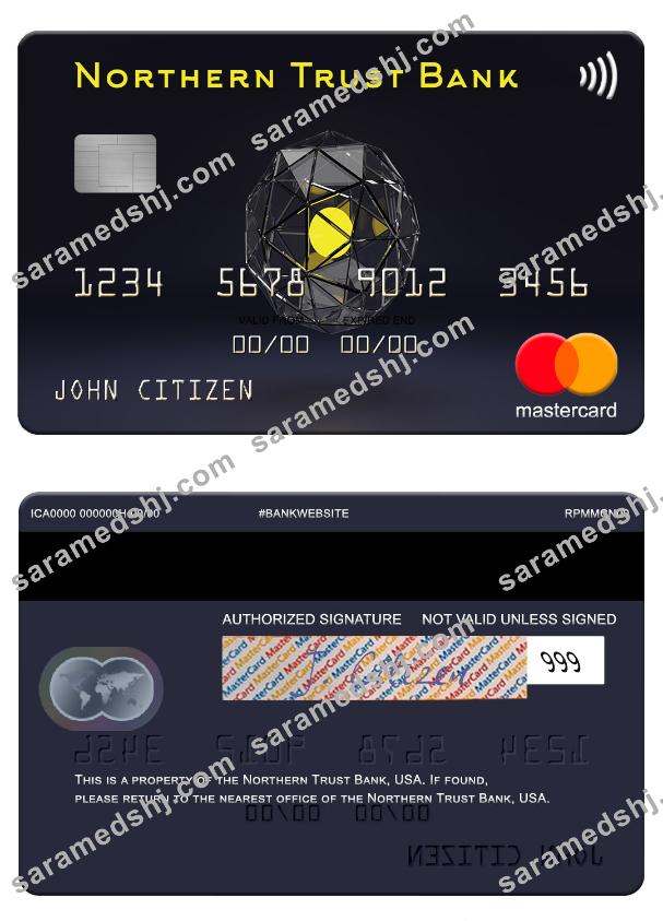USA Northern Trust Bank mastercard